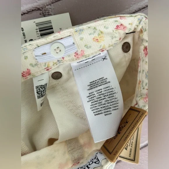 Polo Ralph Lauren Girls Floral Print Wide-Leg Jeans Multi Size 6X NWT - Picture 7 of 9